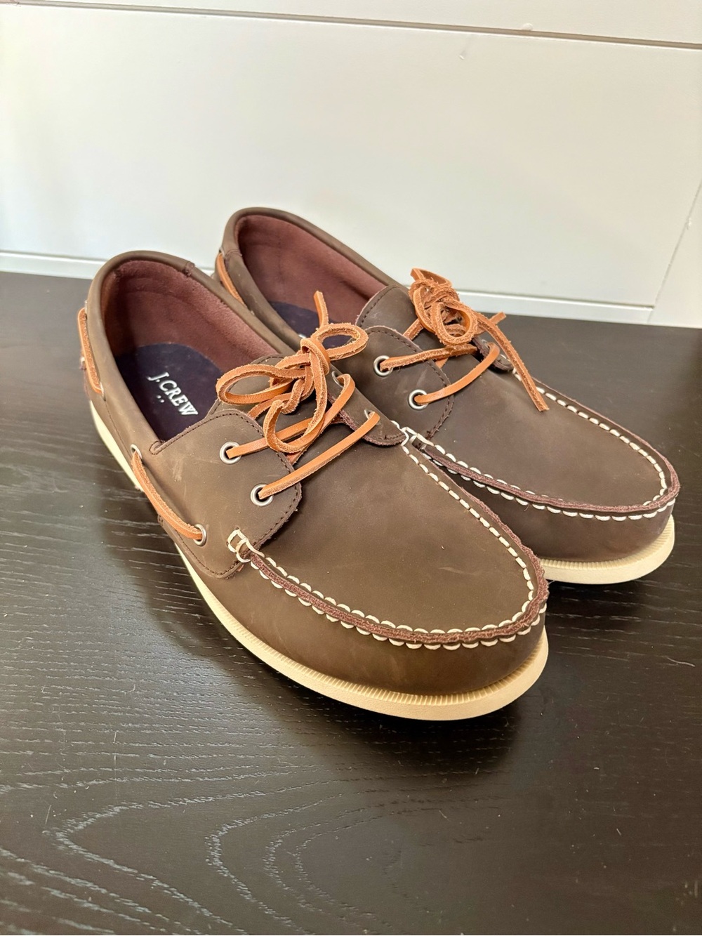 Sperry X J.Crew Authentic Original Two-Eye Boat Shoes Men’s 11
